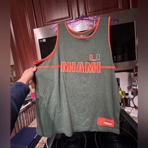 Colosseum Green and Orange Miami Tank Top